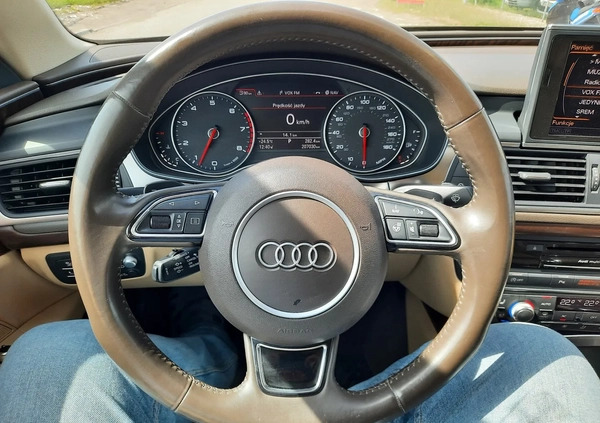 Audi A7 cena 69900 przebieg: 207030, rok produkcji 2013 z Krzanowice małe 781